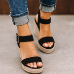 Espadrillos Kilklack Öppen Tå Sandaler
