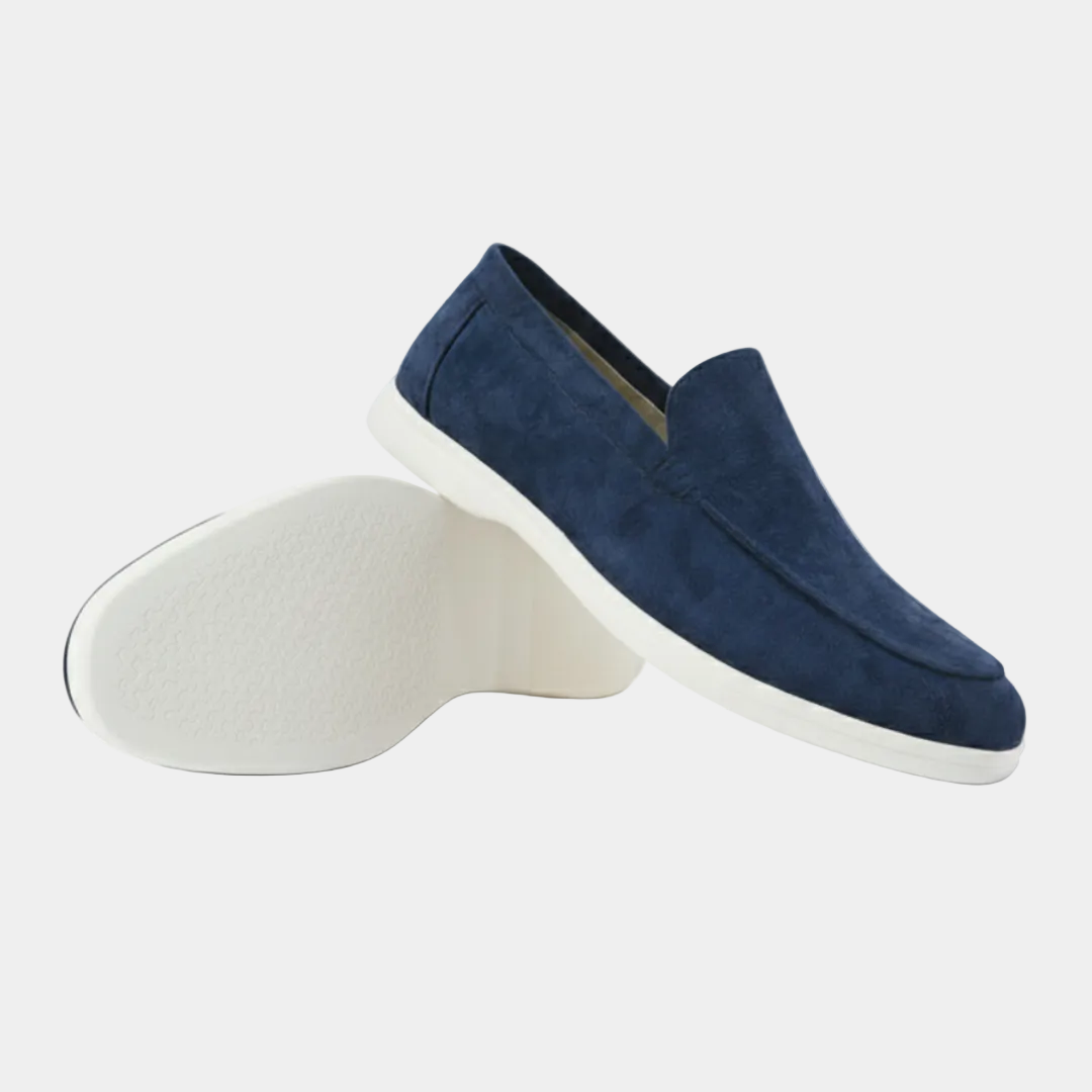 Herrloafers med synlig söm – Loafers herrmode | LUMINĀFASH