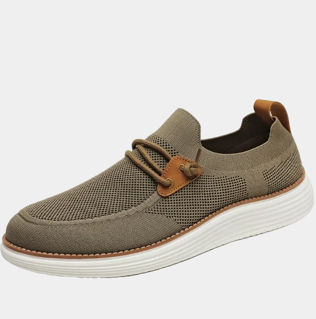 Herrsneakers med genombruten ovandel – Sneakers herrmode | LUMINĀFASH