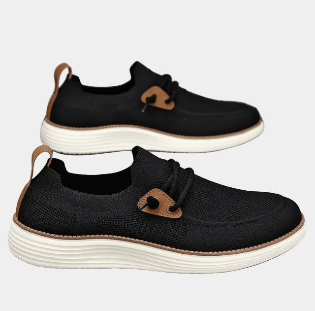 Herrsneakers med genombruten ovandel – detalj 2 | LUMINĀFASH