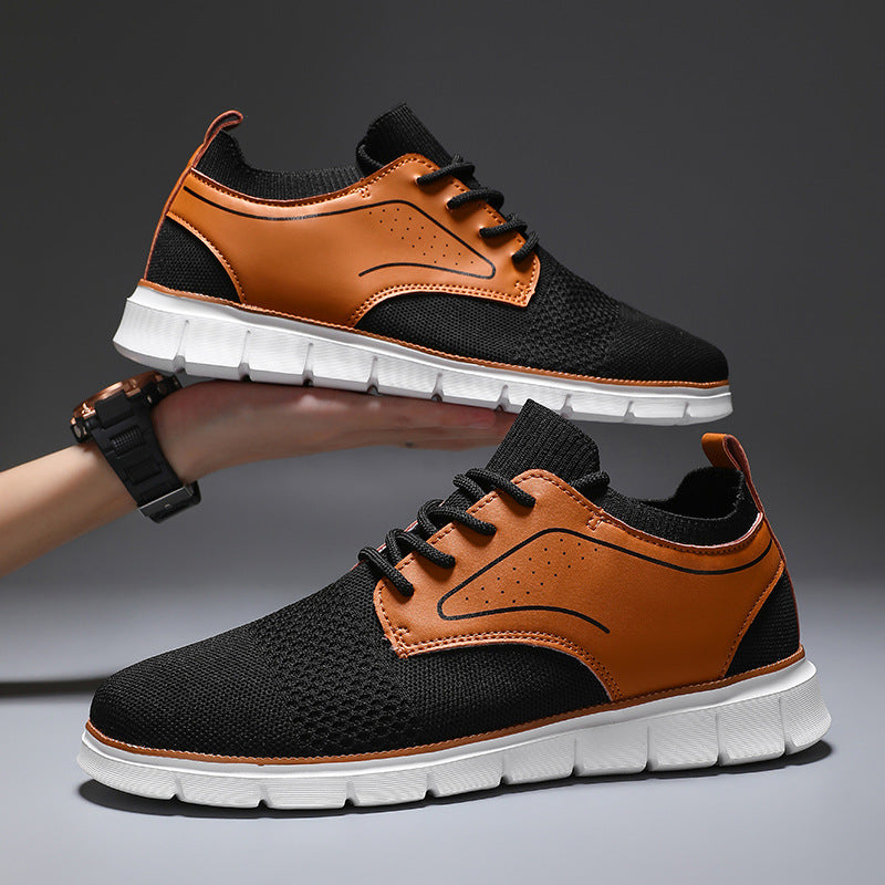 Herrsneakers med snörning – Sneakers herrmode | LUMINĀFASH
