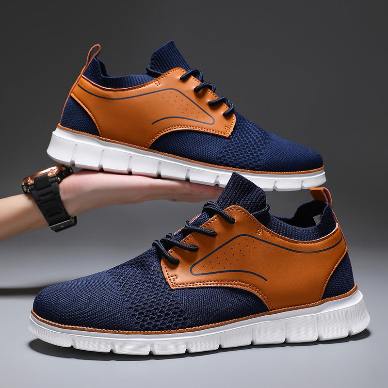 Herrsneakers med snörning – detalj 2 | LUMINĀFASH