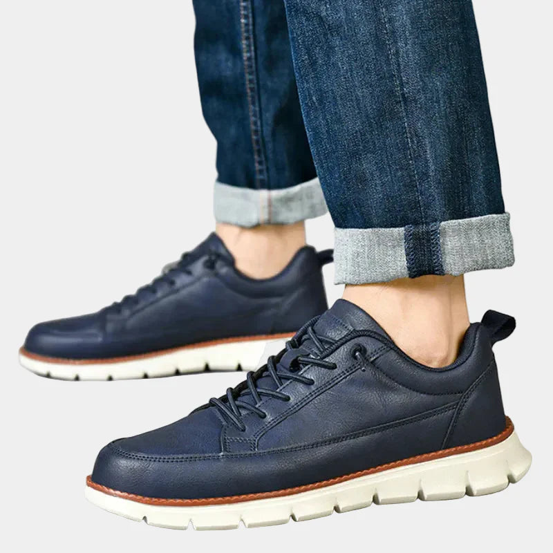 Herrsneakers med kammad sula – Sneakers herrmode | LUMINĀFASH