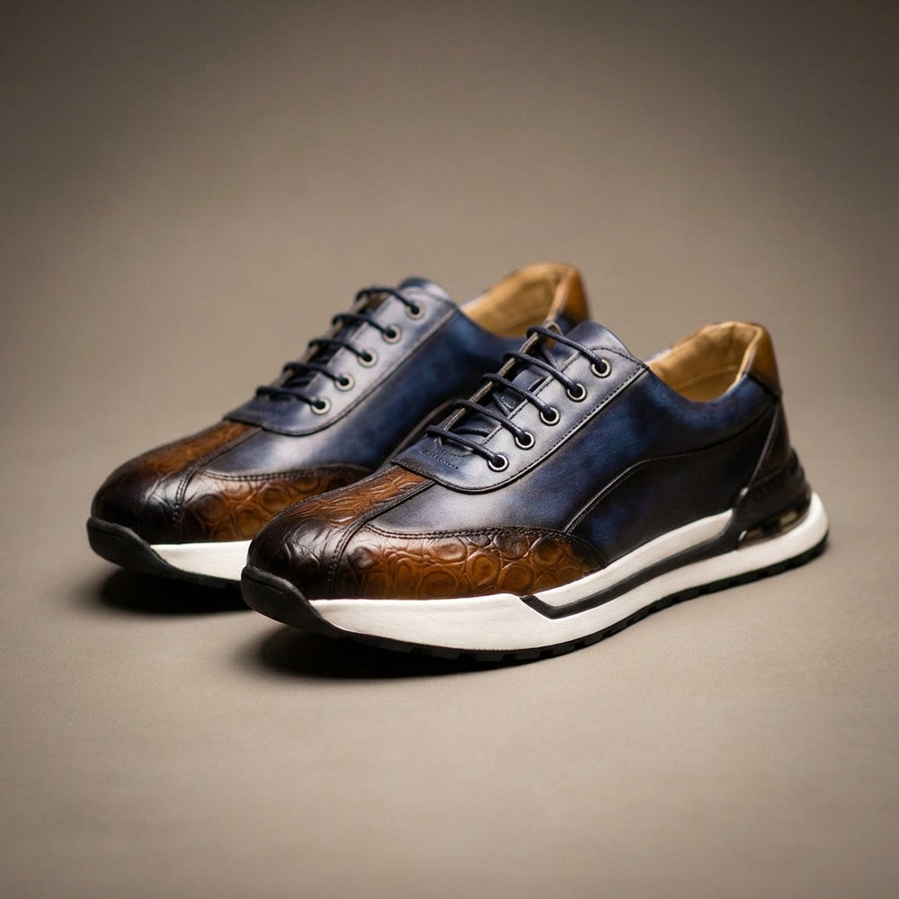 Herrsneakers med tjock sula – detalj 2 | LUMINĀFASH