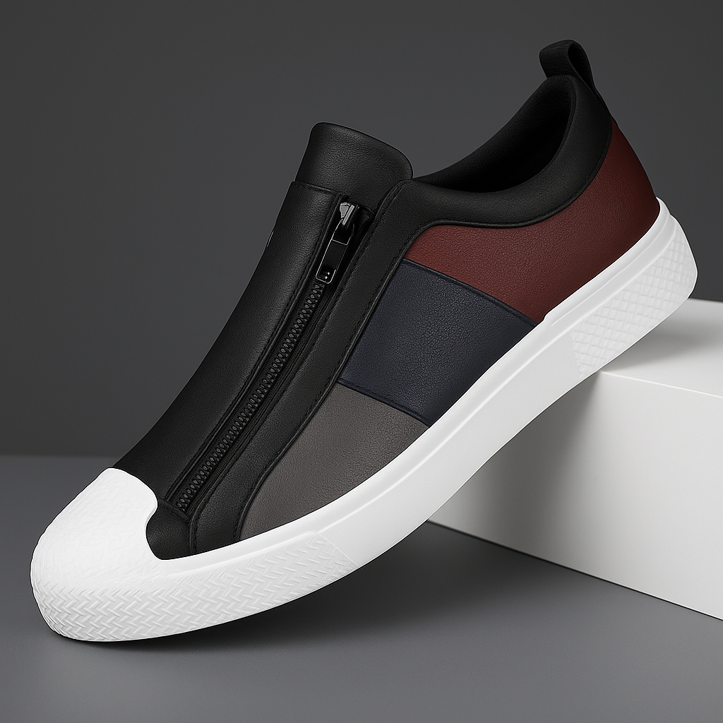 Herrskor med dragkedja – Sneakers herrmode | LUMINĀFASH