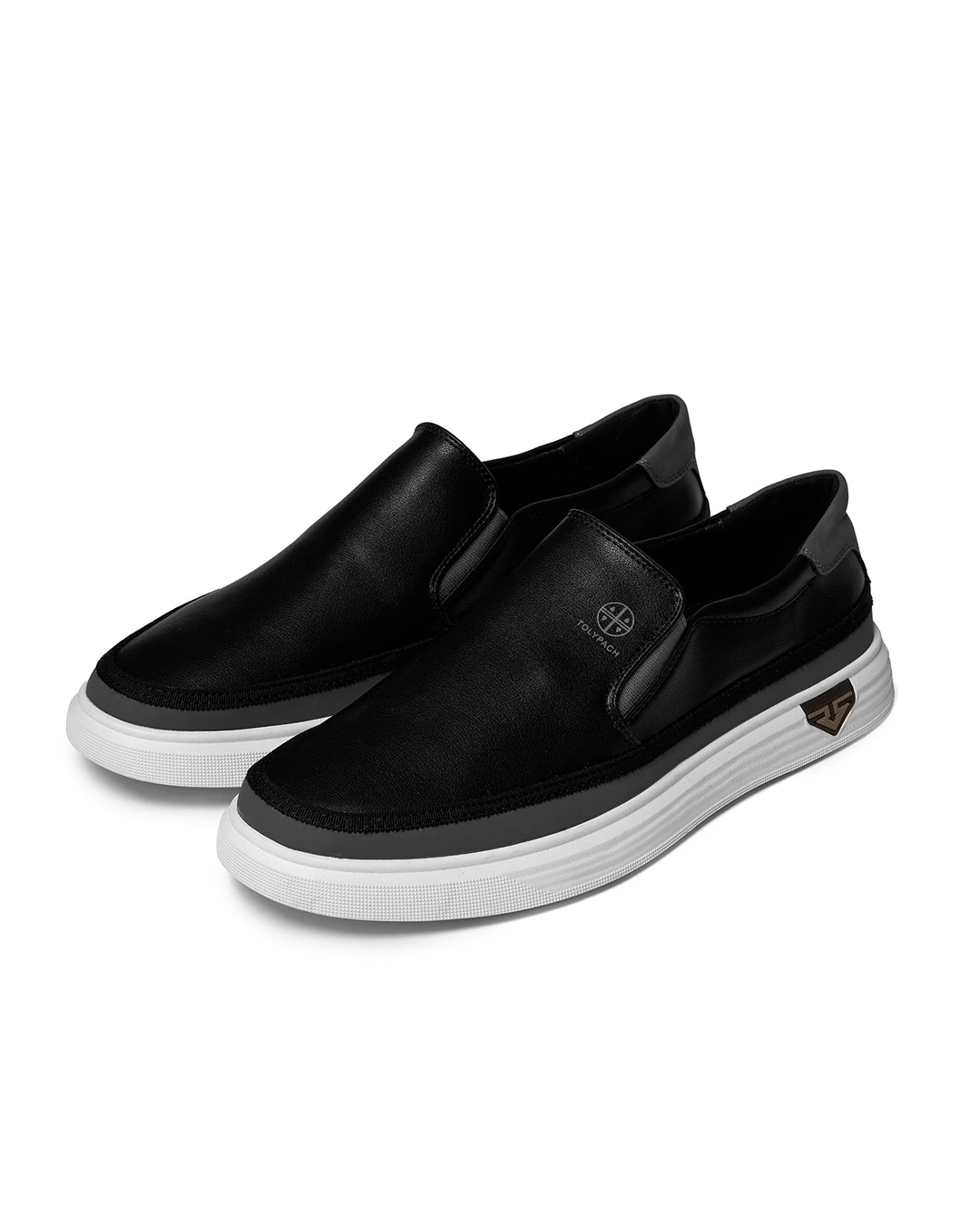 Herrskor utan snörning med elastiska sidor – Sneakers herrmode | LUMINĀFASH