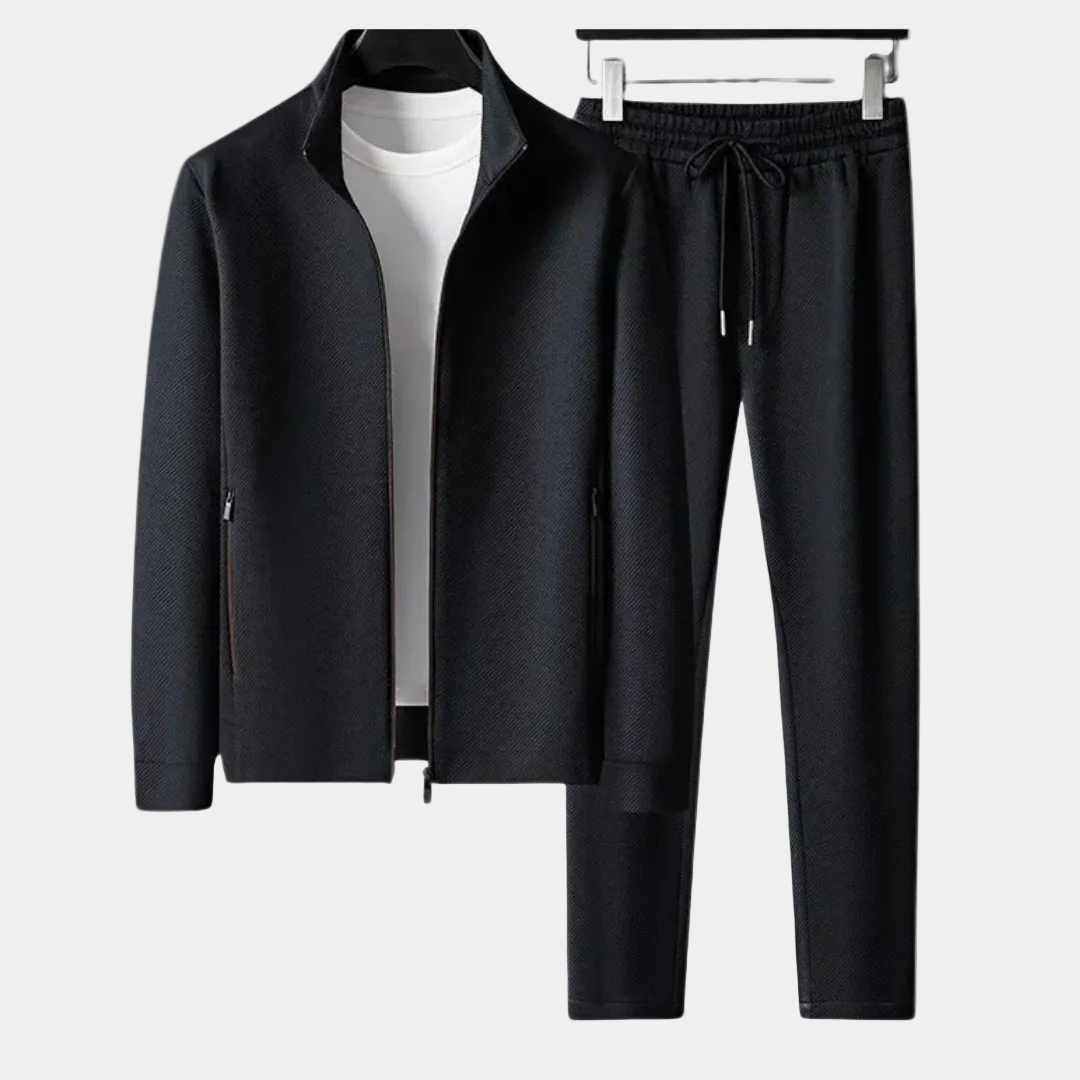 Herrset med dragkedja – Set herrmode | LUMINĀFASH