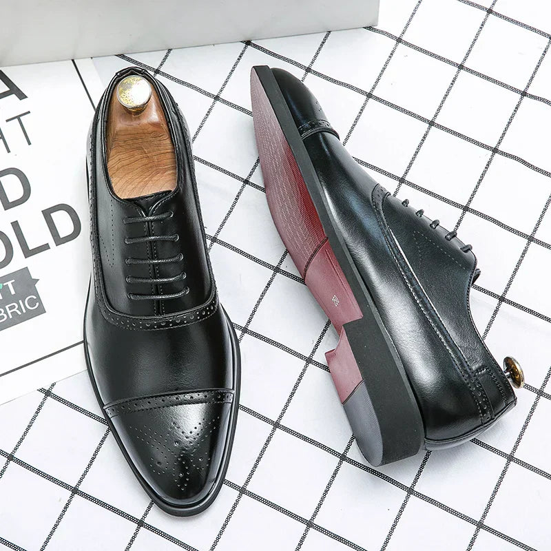 Herrskor med snörning – Skor herrmode | LUMINĀFASH