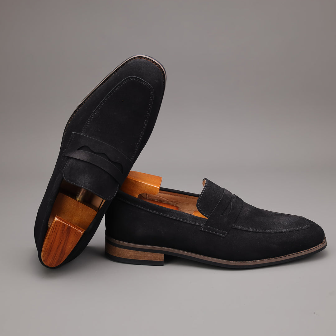 Herrloafers med band – Loafers herrmode | LUMINĀFASH