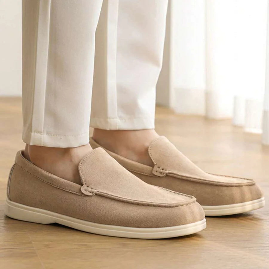 Herrloafers med rund tå – Loafers herrmode | LUMINĀFASH