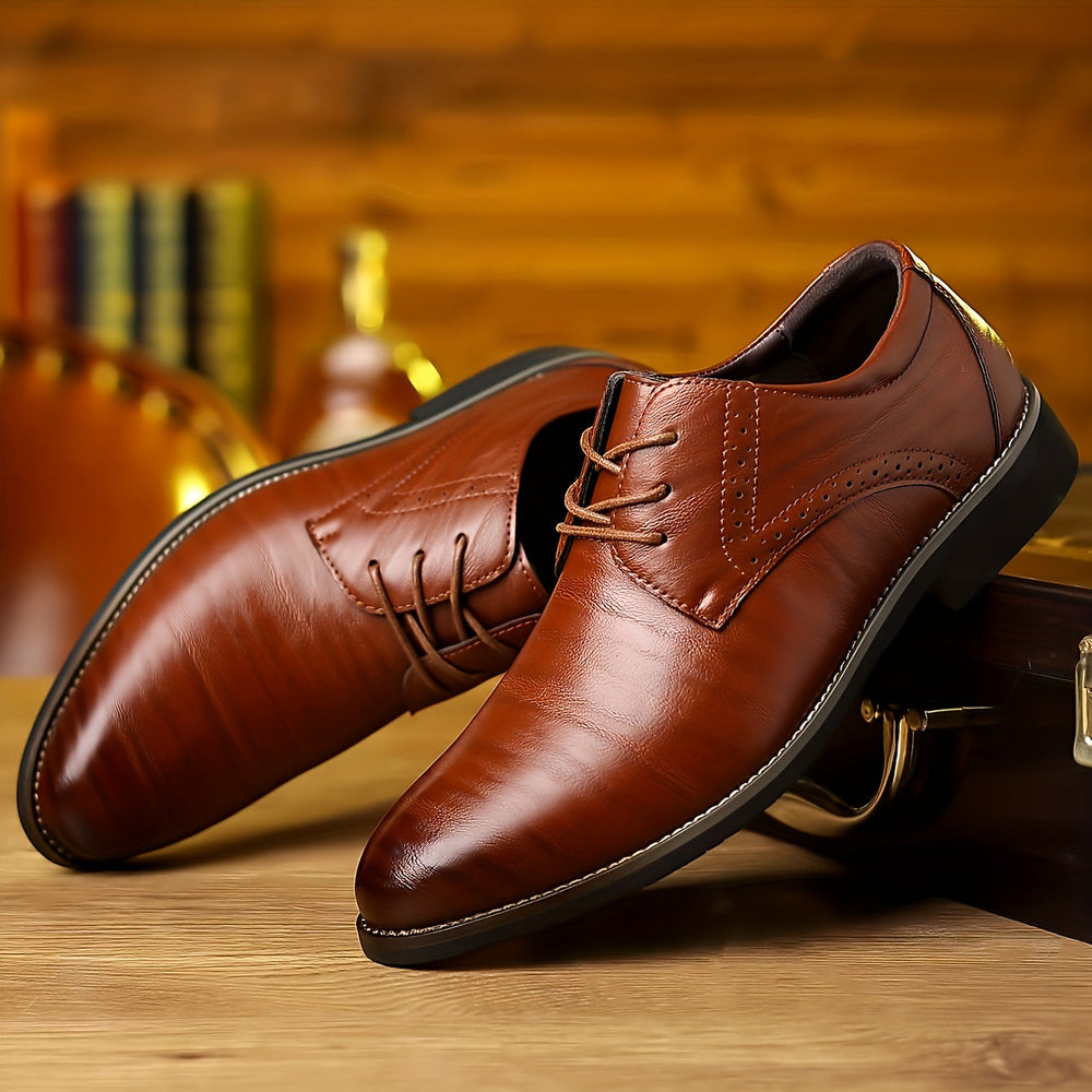 Herrloafers med snörning – detalj 2 | LUMINĀFASH