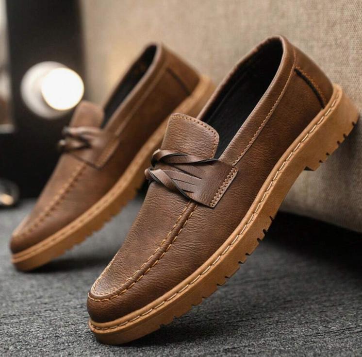 Herrloafers med knut – Loafers herrmode | LUMINĀFASH