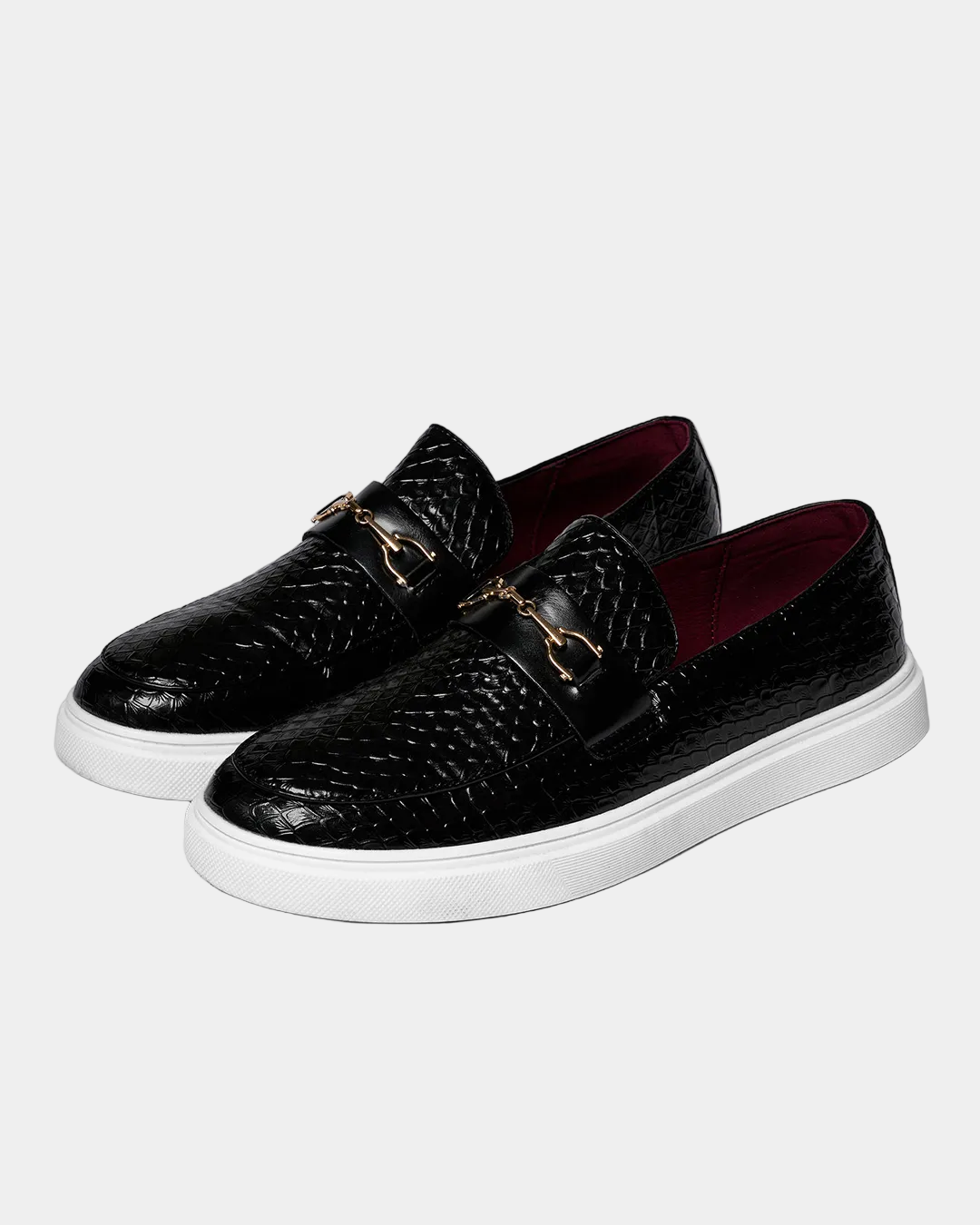 Herrloafers med betseldetalj – Loafers herrmode | LUMINĀFASH