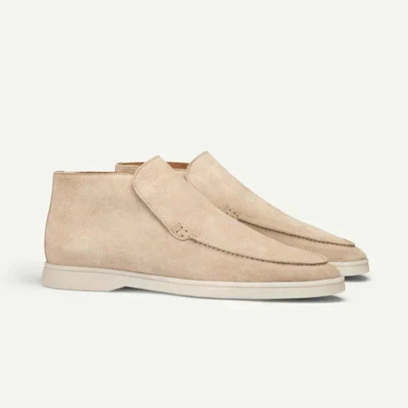 Höga herrloafers – detalj 2 | LUMINĀFASH