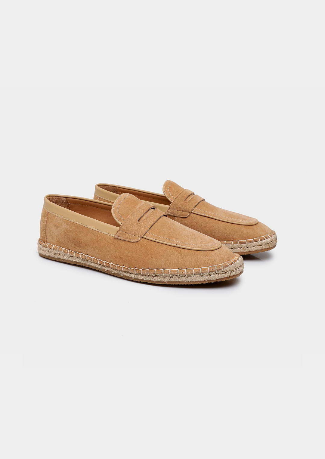 Herrloafers med flätad sula – Loafers herrmode | LUMINĀFASH