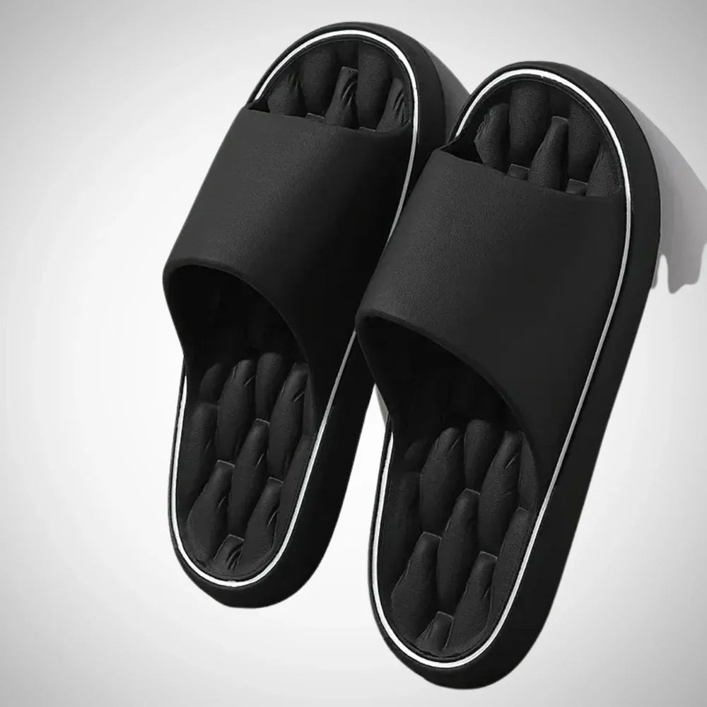 Herrtofflor med tjock sula – Sandaler herrmode | LUMINĀFASH