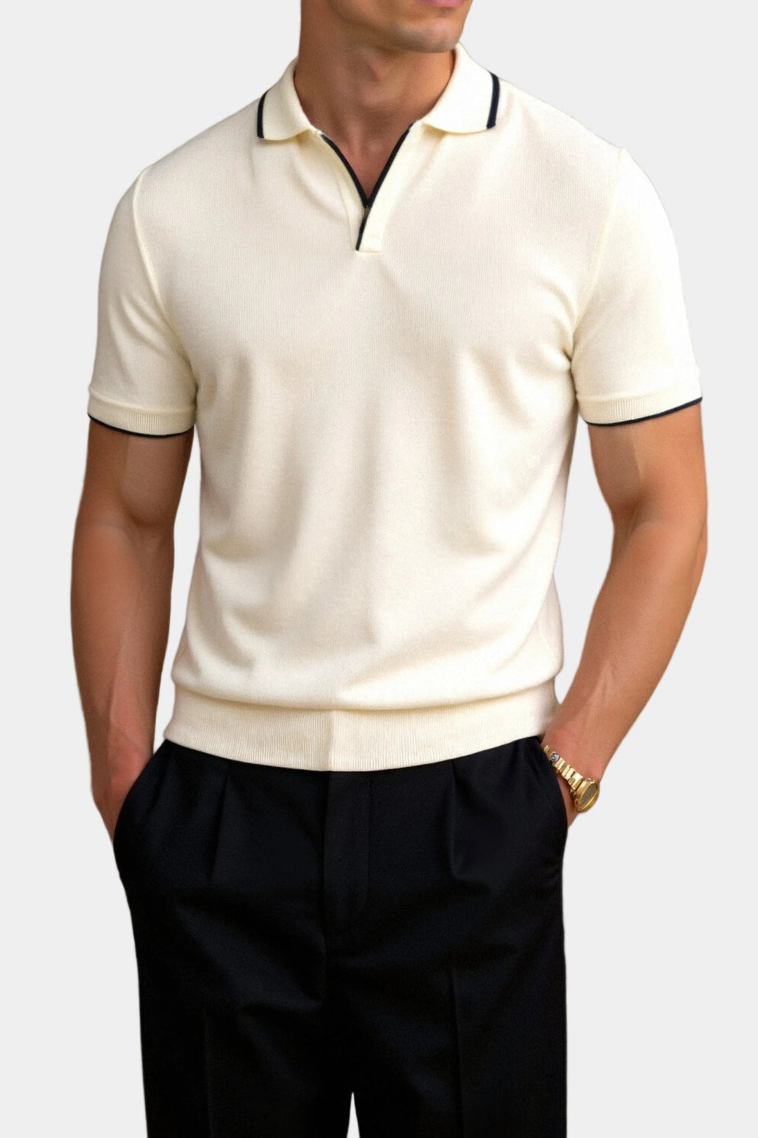 Herrpolo – Pikétröja herrmode | LUMINĀFASH