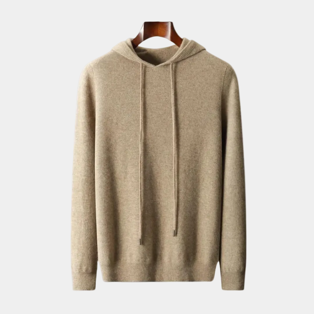 Herrpullover med huva – Tröja herrmode | LUMINĀFASH