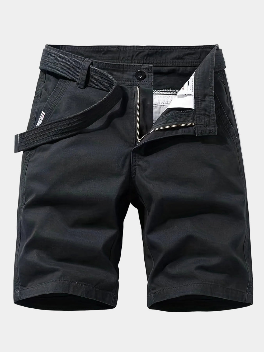 Herrshorts med sidofickor – detalj 2 | LUMINĀFASH
