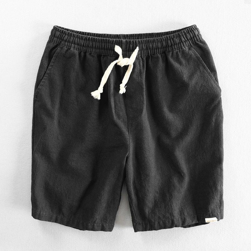 Herrshorts med rakt snitt – detalj 2 | LUMINĀFASH
